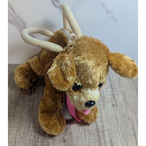 Toby NYC dog handbag purse toy pink ribbon bow zipper pocket 10" - Picture 4 of 13